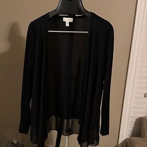 Dana Buchman Black Cardigan